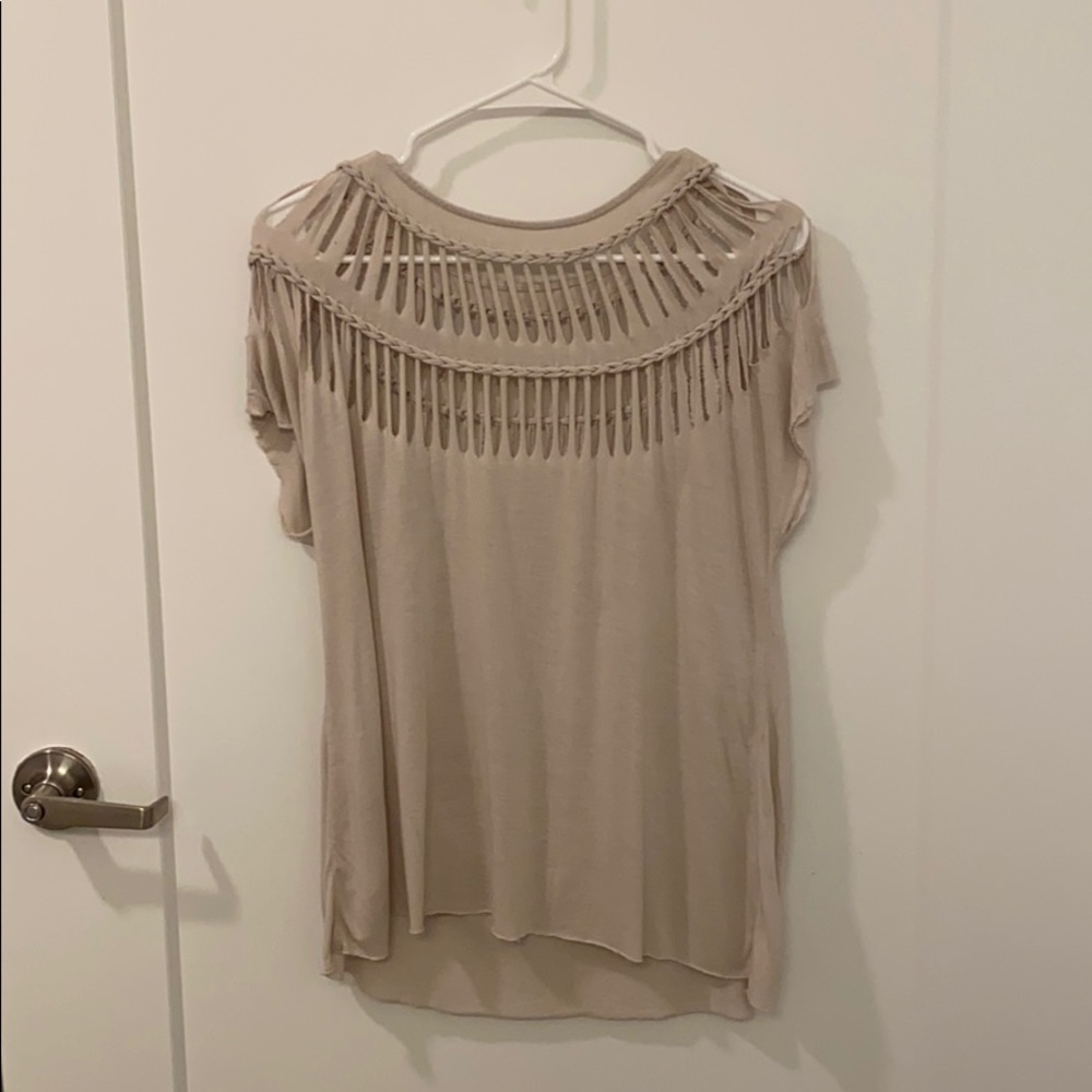 AllSaints ripped tee